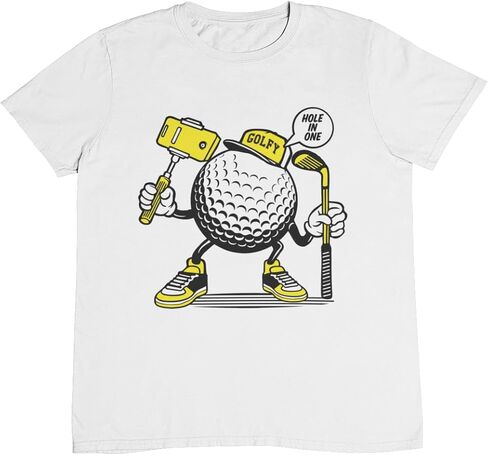 Golfy Selfie Hole in One Novelty Golf Tshirt Tee in Saudi Arabia