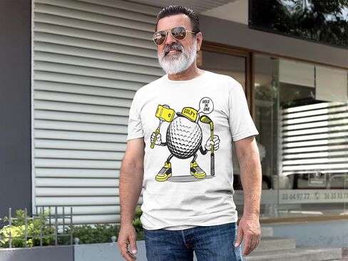 Golfy Selfie Hole in One Novelty Golf Tshirt Tee in Saudi Arabia