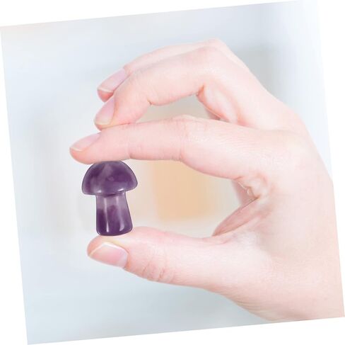 20Pcs Decorative Crystal Stones Small Star and Mushroom Shapes for Divination Home Decor and Jewelry Making in Saudi Arabia
