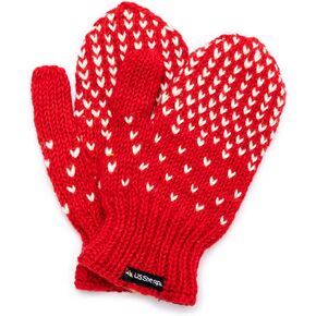 Yeti Mitten - Hand Knit 100% Wool Mittens Sherpa Fleece Lined in Saudi Arabia