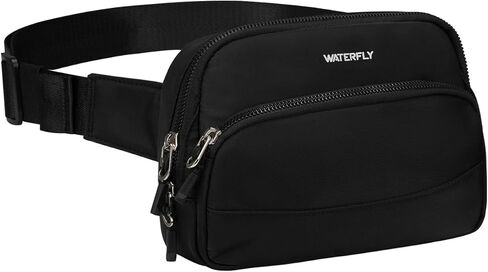 WATERFLY Waist Packs Fanny Pack: 2L Fashion Belt Bag Casual Waist Bag for Women Men Hip Pack for Walking Hiking Everywhere in Saudi Arabia