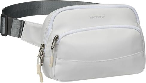 WATERFLY Waist Packs Fanny Pack: 2L Fashion Belt Bag Casual Waist Bag for Women Men Hip Pack for Walking Hiking Everywhere in Saudi Arabia