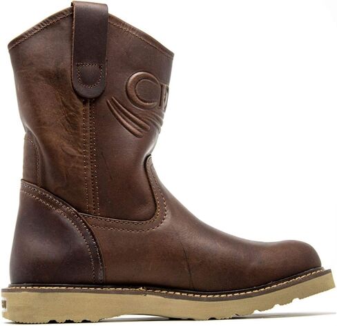 CEBU Men's Rul 500 Slim Soft Toe Work Boots – Lightweight Wedge Sole, Leather Upper, Comfortable & Durable in Saudi Arabia