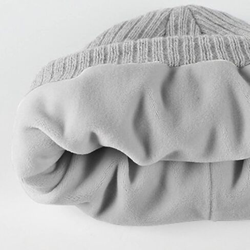 Beanie Hat Scarf Gloves Set for Kids Boys Girls Knitted Gloves Neck Warmer Pompom Cap 3-9 Years in Saudi Arabia