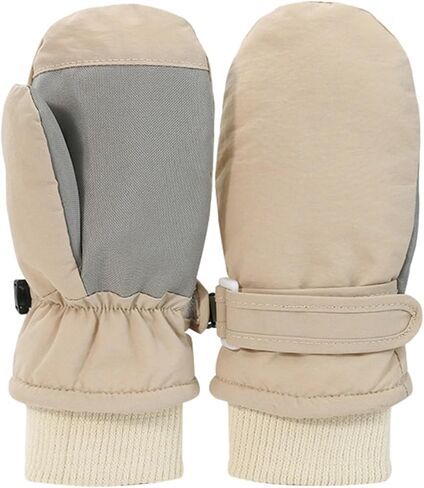 Kids Snow Mittens Warm Winter Glove for Cold Weather,Boys Girls Thicken Gloves Waterproof Toddler Mittens Glove in Saudi Arabia