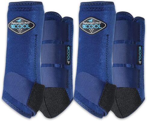 Professional's Choice 2XCOOL Sports Medicine Horse Boots | Protective & Breathable Design for Ultimate Comfort, Durability & Cooling in Active Horses | 4 Pack in Kuwait