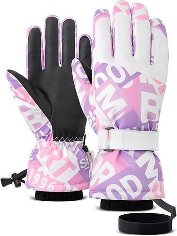 DOOK SNOW Snow Gloves,Ski Gloves,Cold Weather Mittens,3M Thinsulate Winter Snow,Snowboarding for Men & Women in Saudi Arabia