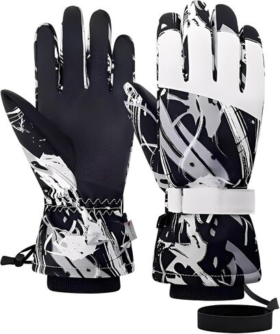 DOOK SNOW Snow Gloves,Ski Gloves,Cold Weather Mittens,3M Thinsulate Winter Snow,Snowboarding for Men & Women in Saudi Arabia
