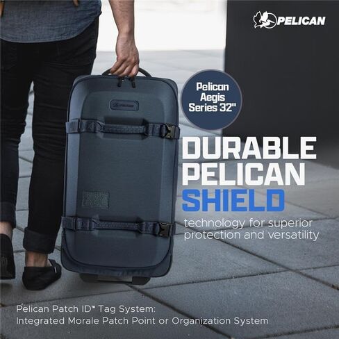 Pelican Aegis Luggage - Check in and Carry-On Duffel Bag with Wheels - Suitcase with Wheels - Rolling Hybrid Duffel (32" Check-In) in Saudi Arabia