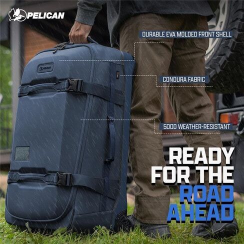 Pelican Aegis Luggage - Check in and Carry-On Duffel Bag with Wheels - Suitcase with Wheels - Rolling Hybrid Duffel (32" Check-In) in Saudi Arabia