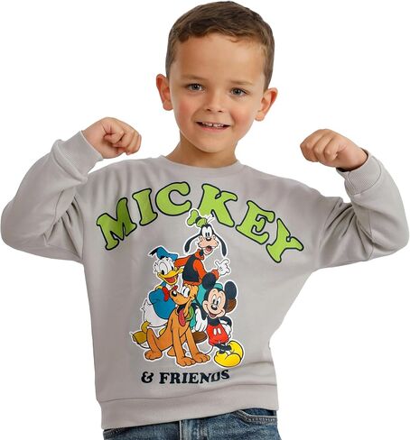 Disney Sweatshirt, Mickey Mouse Sweatshirt, Boys Sweater, Mickey And Friends Kids Jumper, Cotton Boys Clothes in Saudi Arabia