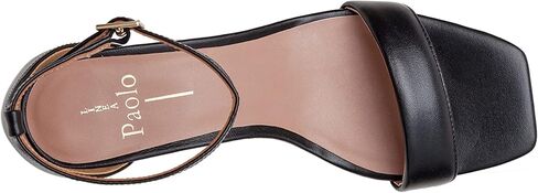 Linea Paolo - Hannah - Womens Low Kitten Heel Nappa Leather Dress Sandal With Delicate Ankle Strap in Saudi Arabia