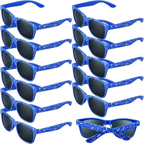 12 Pack Blue Sunglasses Fun Costume Shades for Birthday Hedgehog Theme Dress up in Saudi Arabia