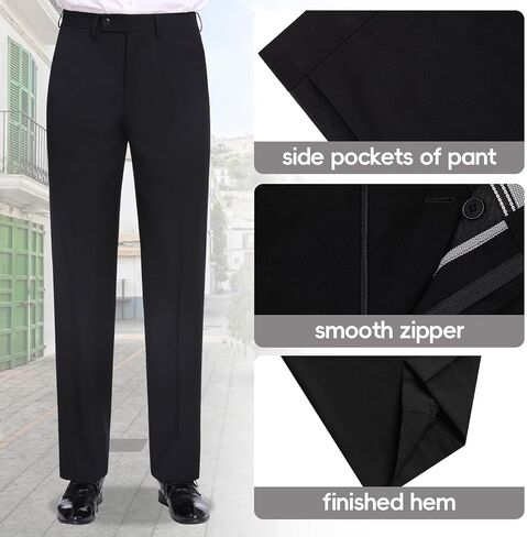 Men's Suit 2 Piece Classic Fit 2 Button Business Wedding Prom Party Formal Suit for Men with Jacket and Pants in Saudi Arabia