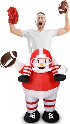 Inflatable Christmas Costume for Adult Xmas Ride on Inflatables Funny Blow up Character Costumes Men Women Cosplay in Saudi Arabia