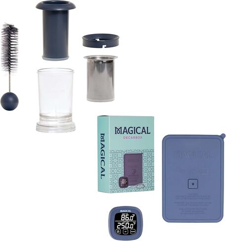 Magical Butter Filter Press Strainer Kit For Infusions - Mess-Free System Fits Any Mason Jars Includes Cleaning Brush, Filter Mesh, Plunger - For Butter, Oil, Tea, Coffee, Tincture in Saudi Arabia