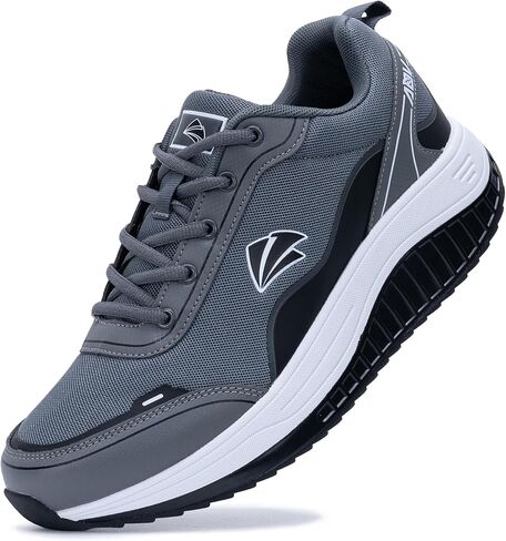 AOV Mens Walking Shoes Arch Support Plantar Fasciitis Shoes Orthotic Wide Tennis Sneakers in Saudi Arabia