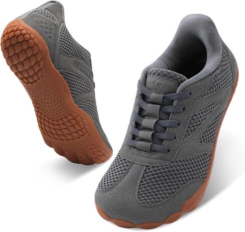 relxfeet Men's Barefoot Slip-On Shoes Wide Toe Box Zero Drop Minimalist Sneakers for Walking Training & Everyday Comfort in Saudi Arabia