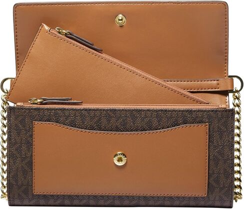 Michael Kors Women's Jet Set Medium 2-in-1 Wallet on Chain Crossbody Bag in Saudi Arabia