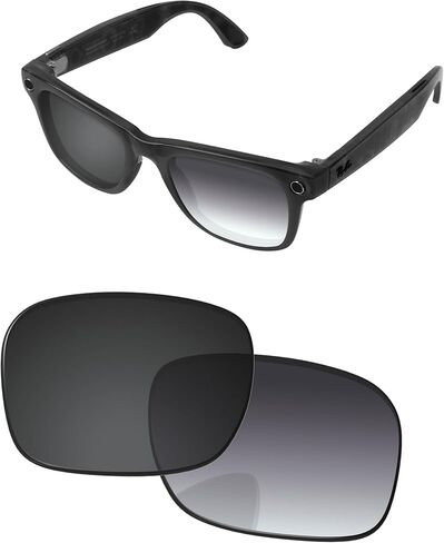 Replacement Lenses for Ray-Ban Meta Wayfarer RW4006 50mm AI Glasses - Photochromic, Anti-Fog & Anti Blue Light Lens in Saudi Arabia