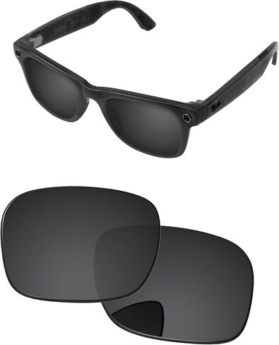 Replacement Lenses for Ray-Ban Meta Wayfarer RW4006 50mm AI Glasses - Photochromic, Anti-Fog & Anti Blue Light Lens in Saudi Arabia