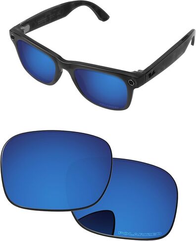 Replacement Lenses for Ray-Ban Meta Wayfarer RW4006 50mm AI Glasses - Photochromic, Anti-Fog & Anti Blue Light Lens in Saudi Arabia