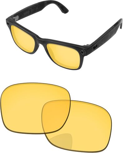Replacement Lenses for Ray-Ban Meta Wayfarer RW4006 50mm AI Glasses - Photochromic, Anti-Fog & Anti Blue Light Lens in Saudi Arabia