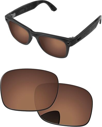 Replacement Lenses for Ray-Ban Meta Wayfarer RW4006 50mm AI Glasses - Photochromic, Anti-Fog & Anti Blue Light Lens in Saudi Arabia