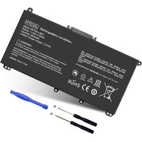61Wh HS03 HS04 Laptop Battery Replacement for HP Spare 807956-001 807957-001 807612-421 807611-421 807611-131 15-AY039WM 15-AY041WM 15-AY009DX 15-AY052NR TPN-I119 TPN-I120 TPN-I124 TPN-C125 in Kuwait