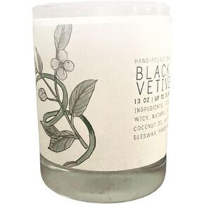 شمع العسل وشمعة الصويا الطبيعية المعطرة برائحة العلاج العطري المجمعة طبيعيًا، مجموعة صغيرة مصبوبة يدويًا 100% من القطن الطبيعي، صنع في الولايات المتحدة الأمريكية (7 أونصة، هولي وبلاب) in Kuwait