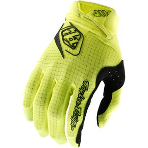 Troy Lee Designs Youth Air Glove (2025) for Motocross MX Off-road, Mono Flo Yellow, Youth X-Large in Saudi Arabia
