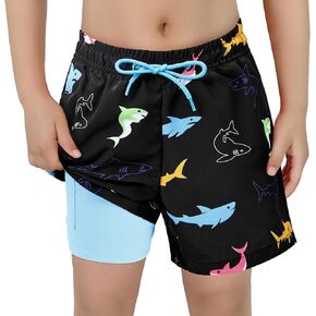 American Trends Boys Swim Trunks Boys Bathing Suit Toddler Swimsuit Quick Dry Light UPF 50+ Kids Swimsuits in Saudi Arabia