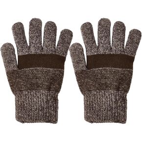 Kids Gloves Winter Boys Gloves Knit Wool Fleece Lined Mittens for Cold Weather Outdoor Sports Running Cycling Skiing in Kuwait