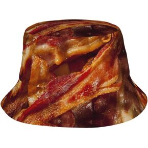 Food Bucket Hat for Men Women, Funny Bucket Hats, Unisex Packable Sun Hat Fisherman for Summer Outdoor, Beach Travel in Saudi Arabia