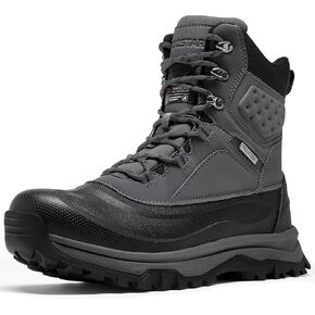 Snow Boots for Men Insulated Waterproof Winter Boots Outdoor Boot for Cold Weather in Saudi Arabia