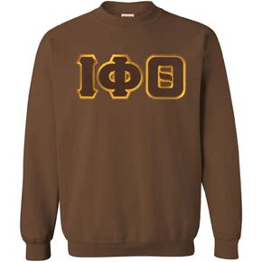 يوتا فاي ثيتا بحروف Crewneck in Kuwait