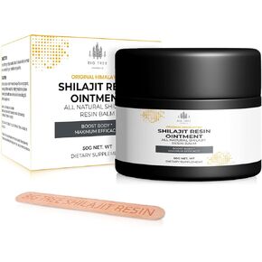 Shilajit Resin with Fulvic Acid & Trace Minerals, Pure Shilajit with 85+ Humic Acid Supplement Gel, Support Metabolism, Enhanced Energy & Immune System - 100 Servings / 60g per Serving 1.67oz, Black in Saudi Arabia