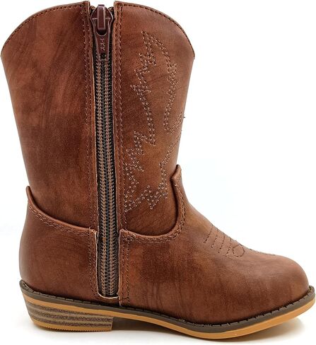 ICEBIRDS Girls Boys Western Cowboy Boots, Western Riding Shoes for Toddler Little Kids in Saudi Arabia
