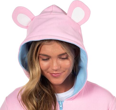 سويت شيرت بغطاء للرأس من Mad Engine Care Bears ذو قلنسوة على شكل الدب الغاضب والدب المبهجة ذو وجهين للصغار in Kuwait