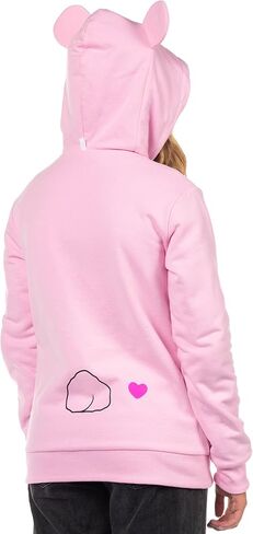 سويت شيرت بغطاء للرأس من Mad Engine Care Bears ذو قلنسوة على شكل الدب الغاضب والدب المبهجة ذو وجهين للصغار in Kuwait