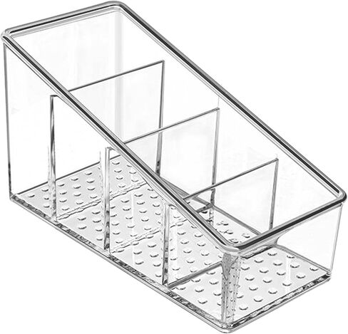 MaxGear Remote Control Holder Clear TV Remote control Storage Organizer Small Plastic Caddy for Home, 1 Pack in Kuwait