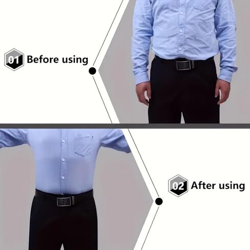 Shirt Stays for Men Police with Elastic Adjustable Garters Shirt Holders Belt Suspenders for Women Military in Saudi Arabia