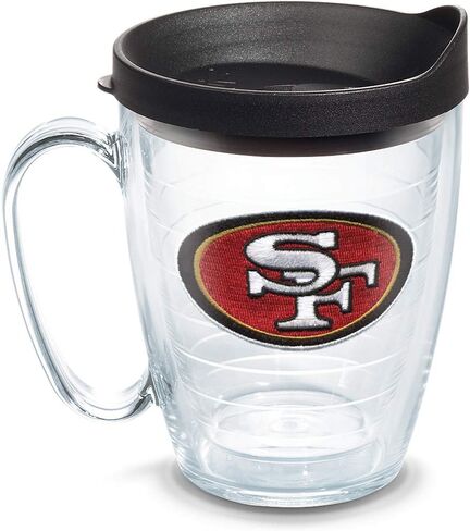 Tervis Made in USA Double Walled NFL Tampa Bay Buccaneers Insulated Tumbler Cup Keeps Drinks Cold & Hot, 16oz Mug, Primary Logo in Saudi Arabia