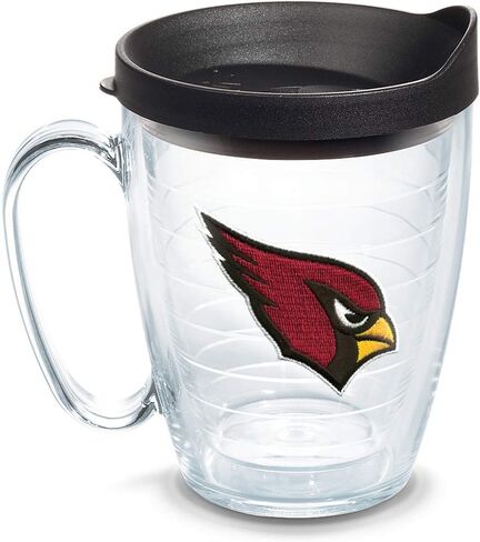 Tervis Made in USA Double Walled NFL Tampa Bay Buccaneers Insulated Tumbler Cup Keeps Drinks Cold & Hot, 16oz Mug, Primary Logo in Saudi Arabia
