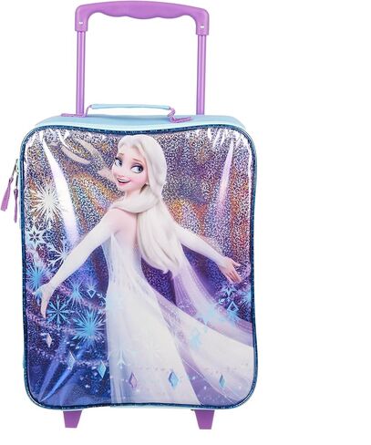 Bioworld Frozen 2 Anna & Elsa Formal Wear 14" Youth Purple Pilot Case in Saudi Arabia