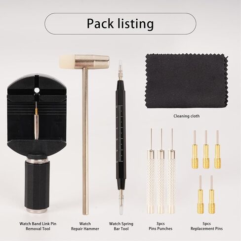 Watch Link Removal Tool Kit, for Watch Band Detachment and Bracelet Sizing Adjustment​ in Saudi Arabia