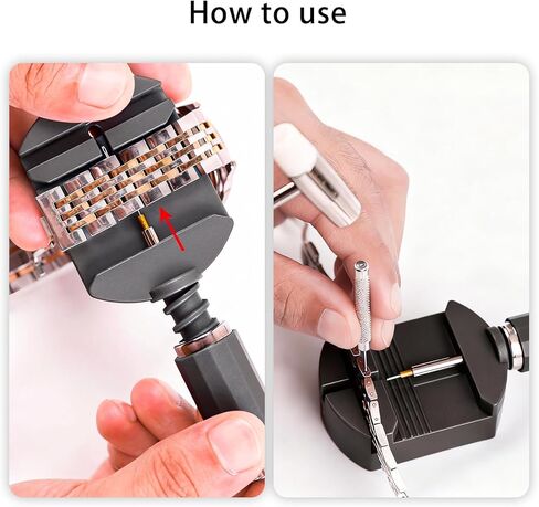 Watch Link Removal Tool Kit, for Watch Band Detachment and Bracelet Sizing Adjustment​ in Saudi Arabia