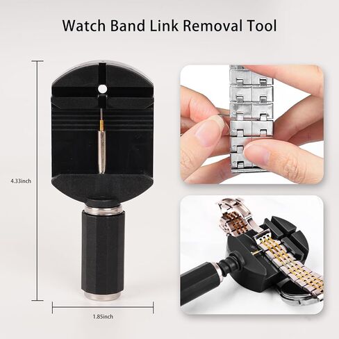 Watch Link Removal Tool Kit, for Watch Band Detachment and Bracelet Sizing Adjustment​ in Saudi Arabia