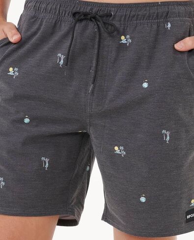 Rip Curl Men's Skelly Breach Volley Boardshorts in Saudi Arabia