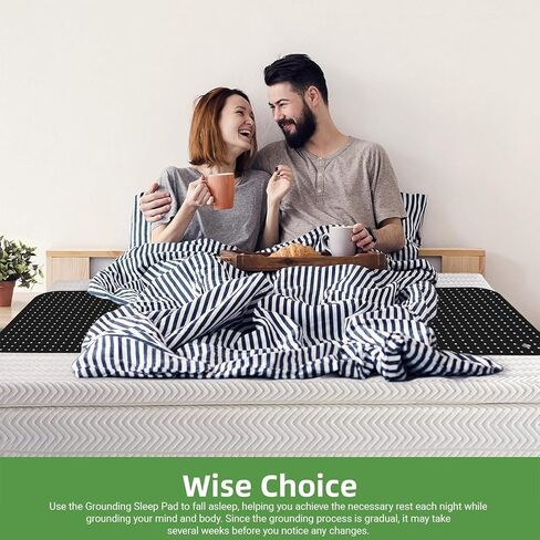 بساط التأريض، بساط التأريض للسرير مع سلك التأريض، بساط التأريض من جلد البولي يوريثان الناعم، بساط التأريض لنوم أفضل in Kuwait